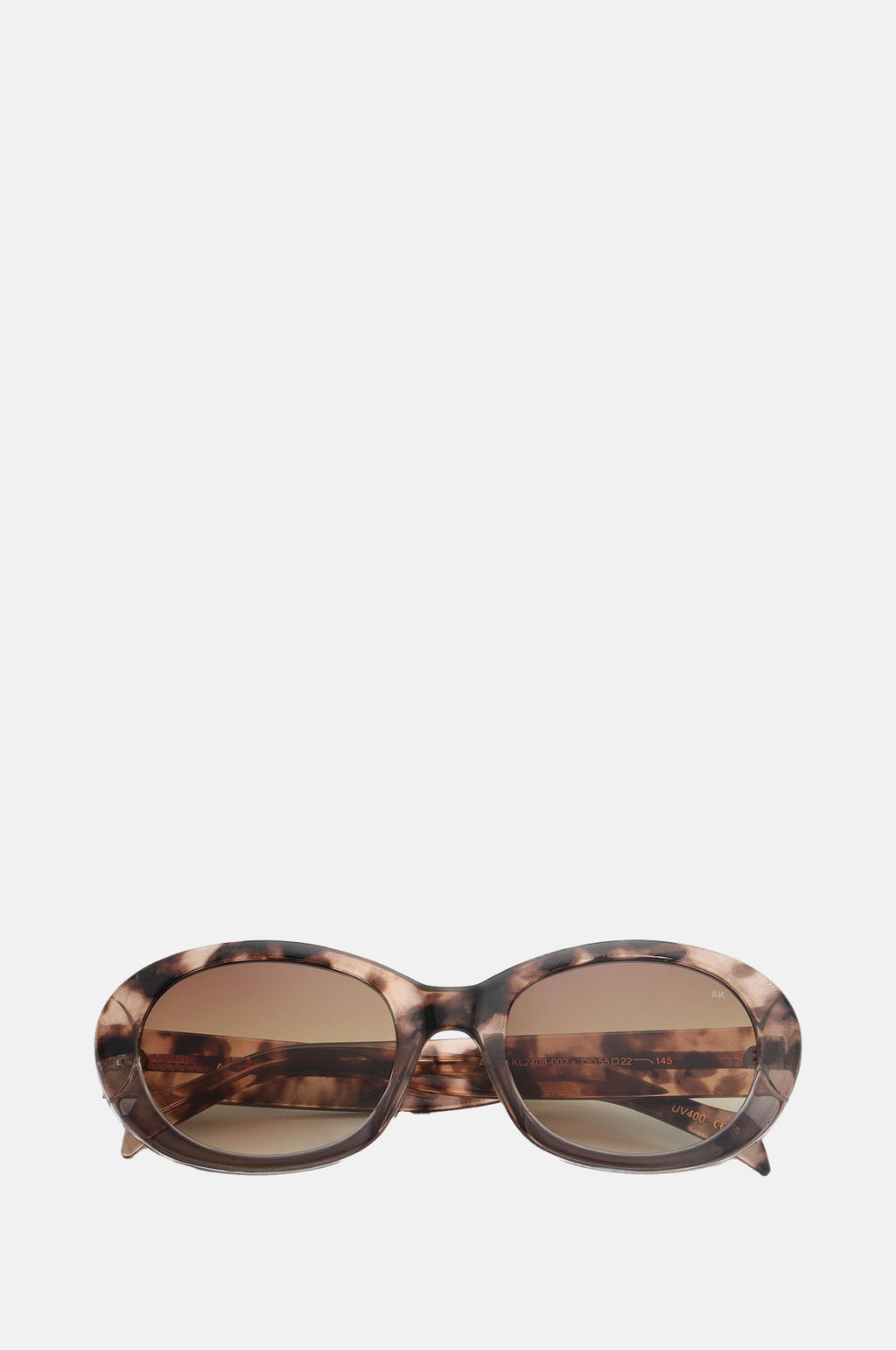A.Kjaerbede Anma Sunglasses Coquina Gray Transparent.
