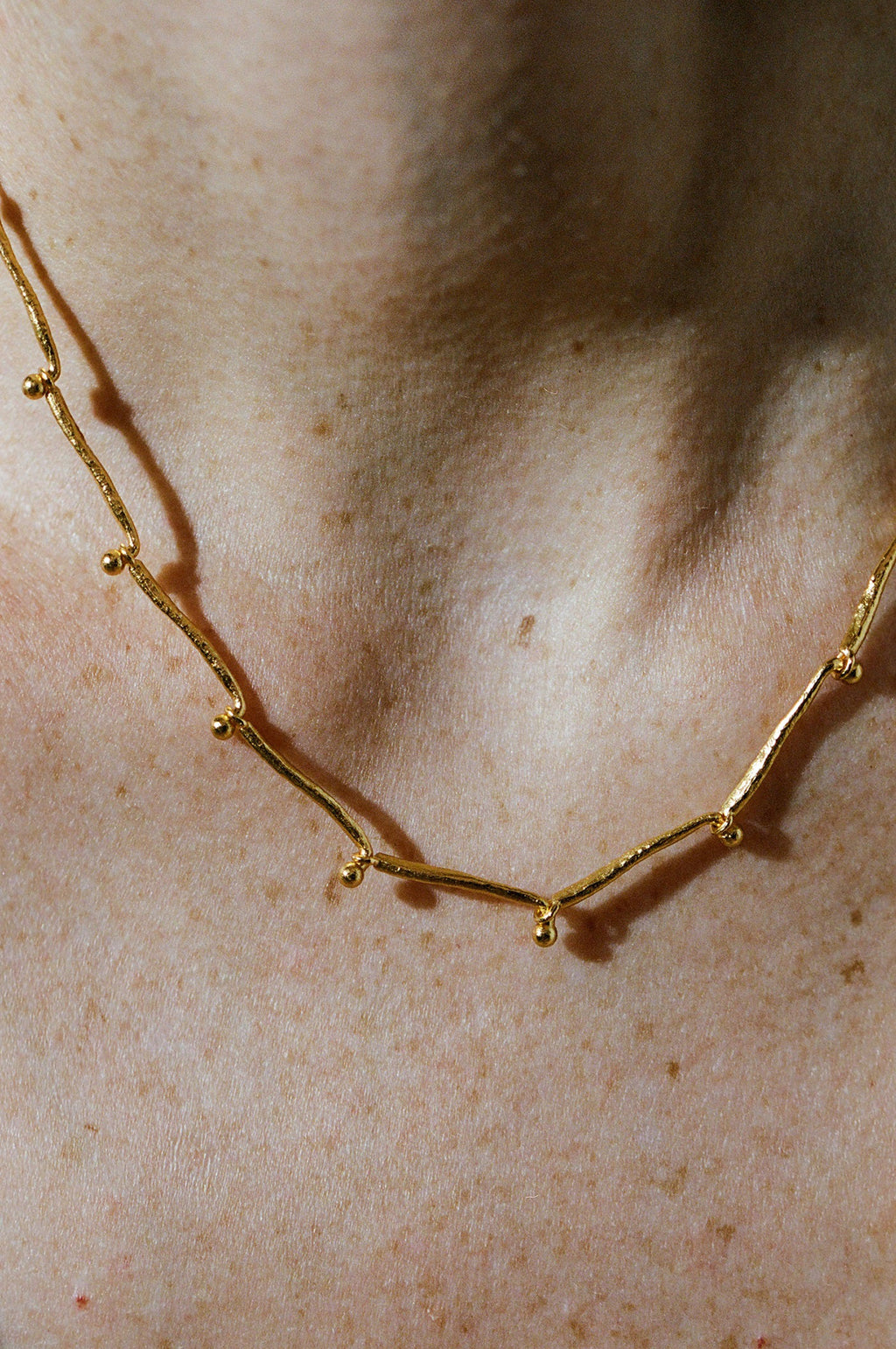 Halo Gold Necklace