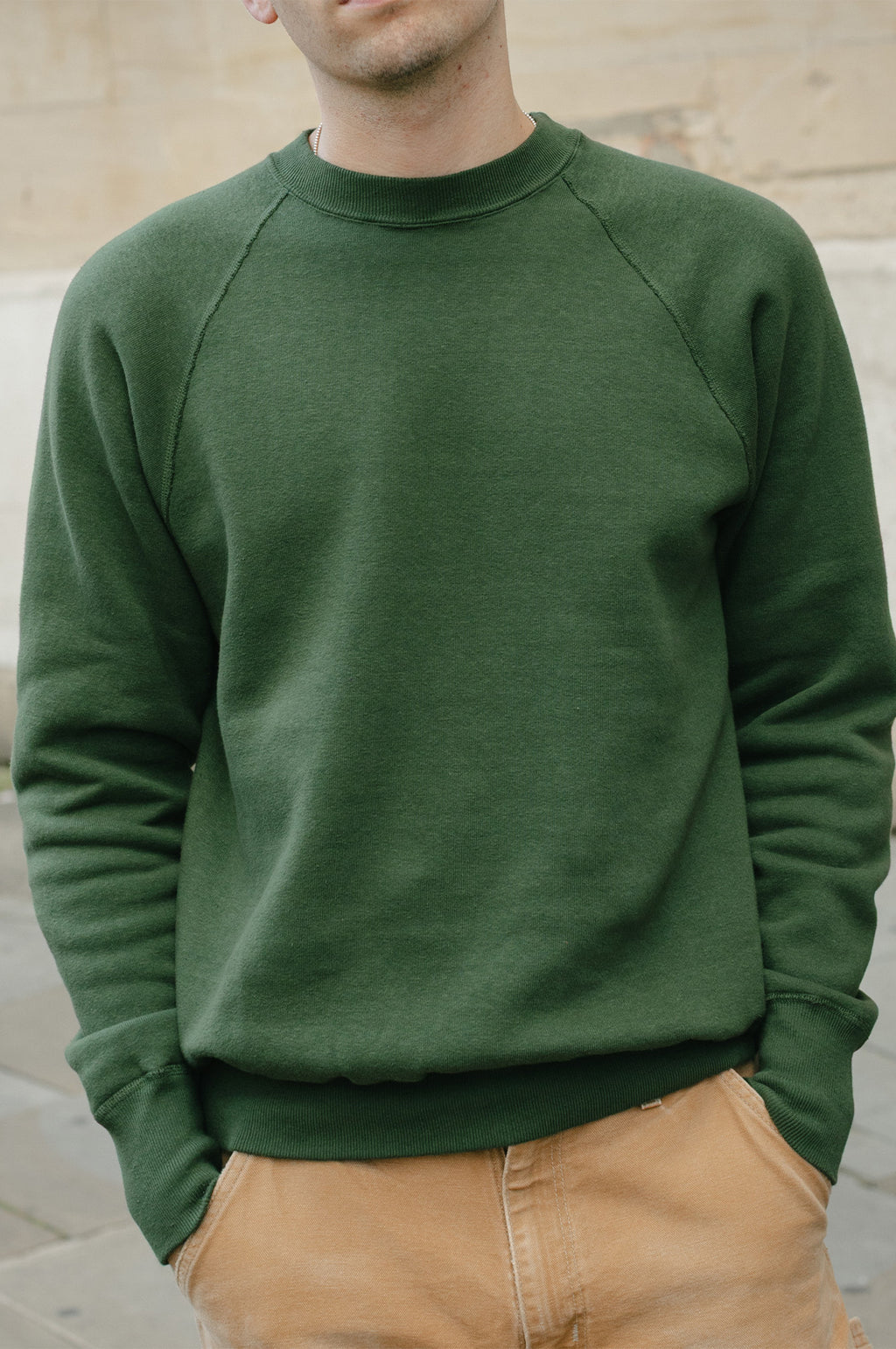 Loopwheel Easy Sweatshirt Green