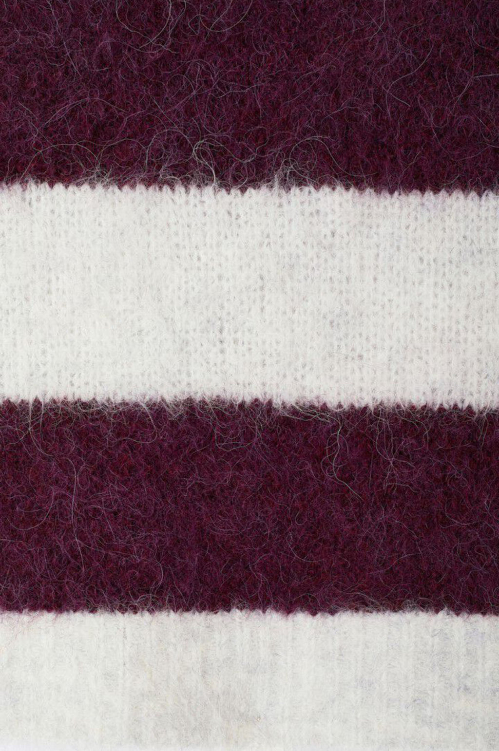 Niby Vest Rayures Cranberry