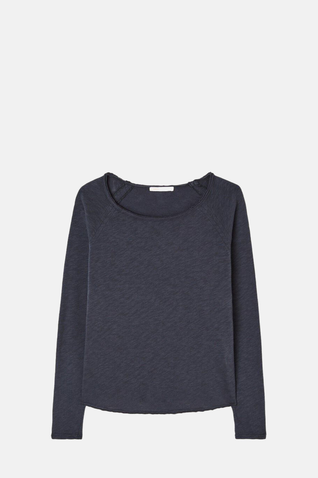 American Vintage Sonoma Boat Neck Tee Navy Blue Vintage.