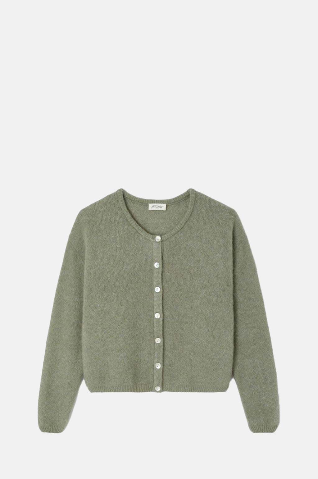 American Vintage Vitow Cardigan Kaki Multichine.