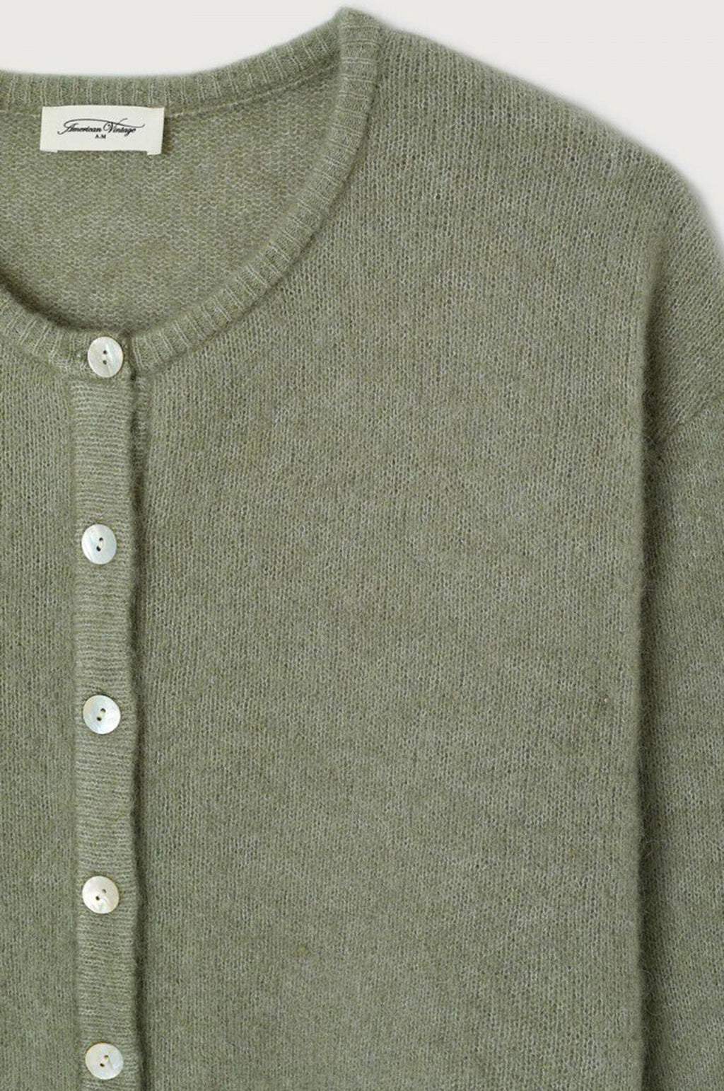 Vitow Cardigan Kaki Multichine