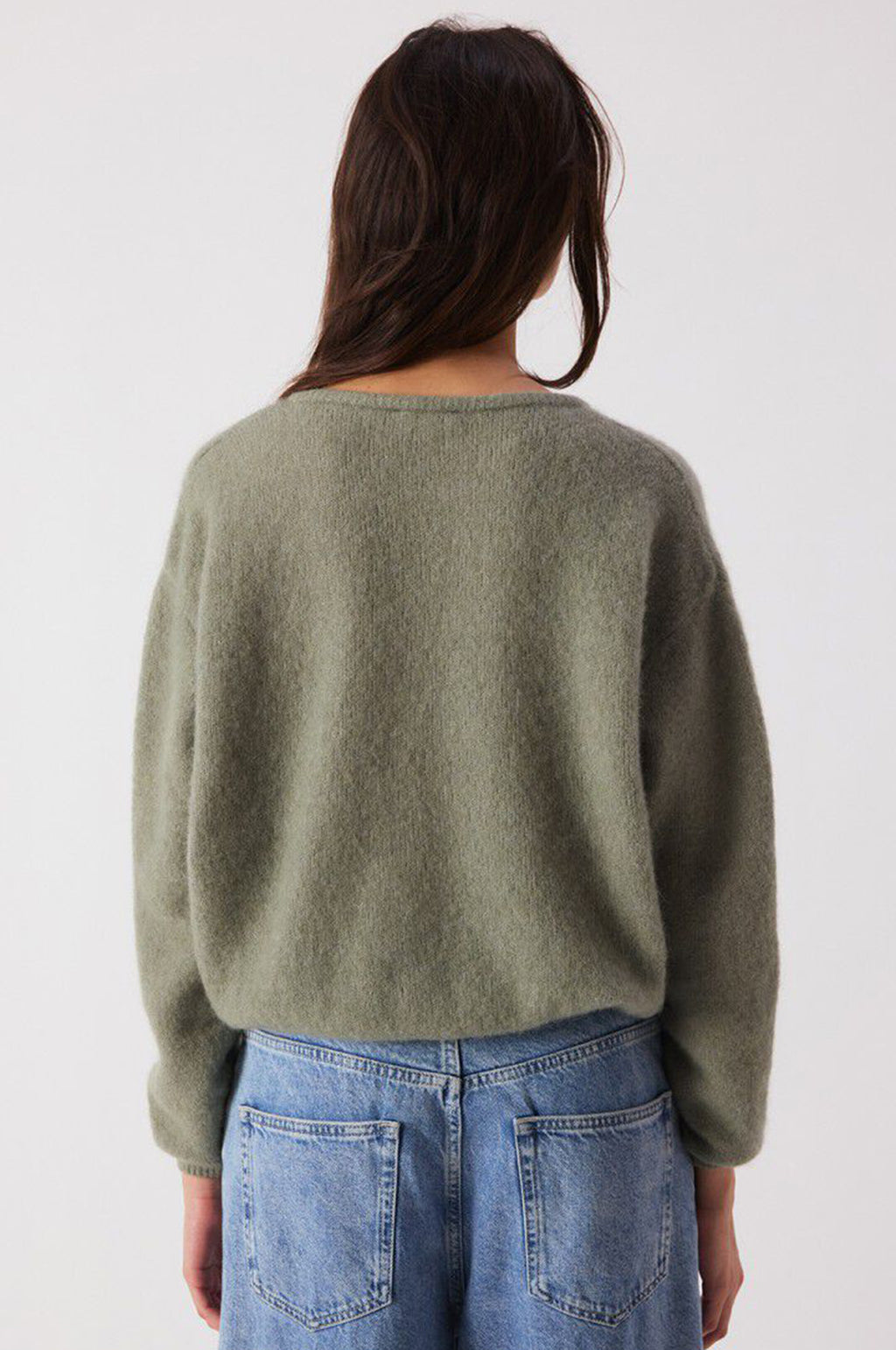 Vitow Cardigan Kaki Multichine