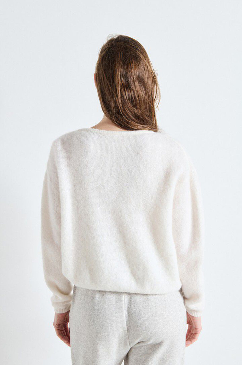 Vitow Cardigan White