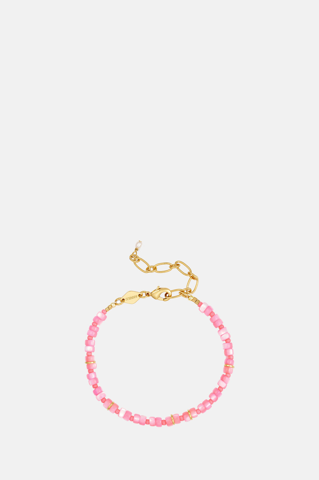 Anni Lu Flamingo Pink Calypso Bracelet.