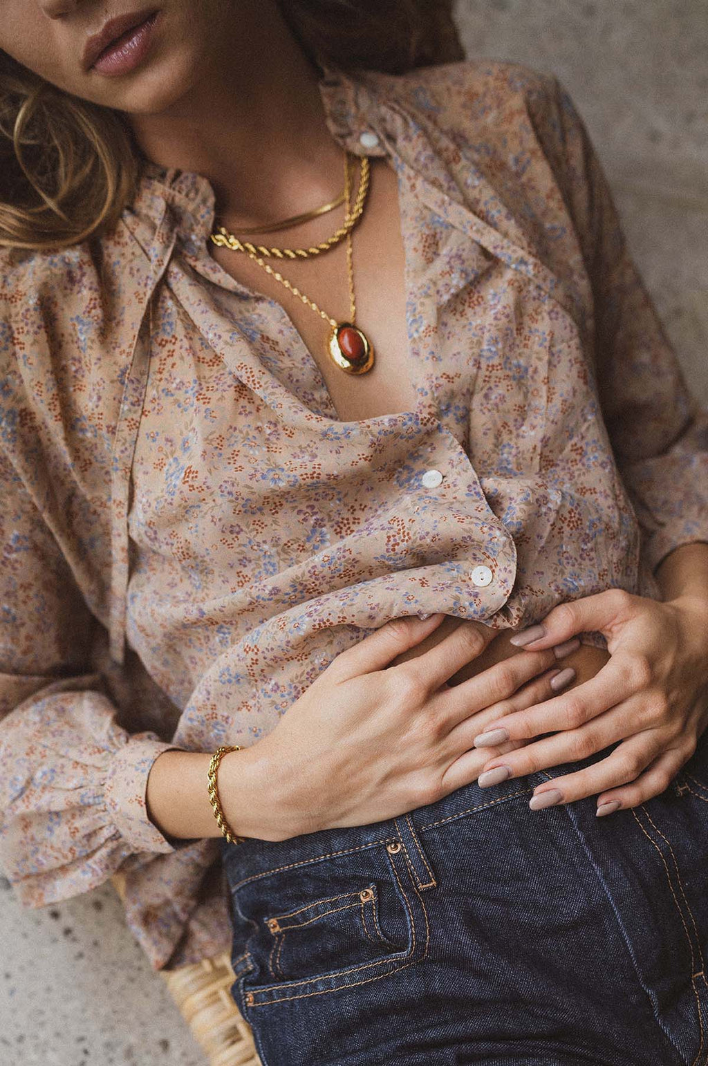 Golden Rope Bracelet