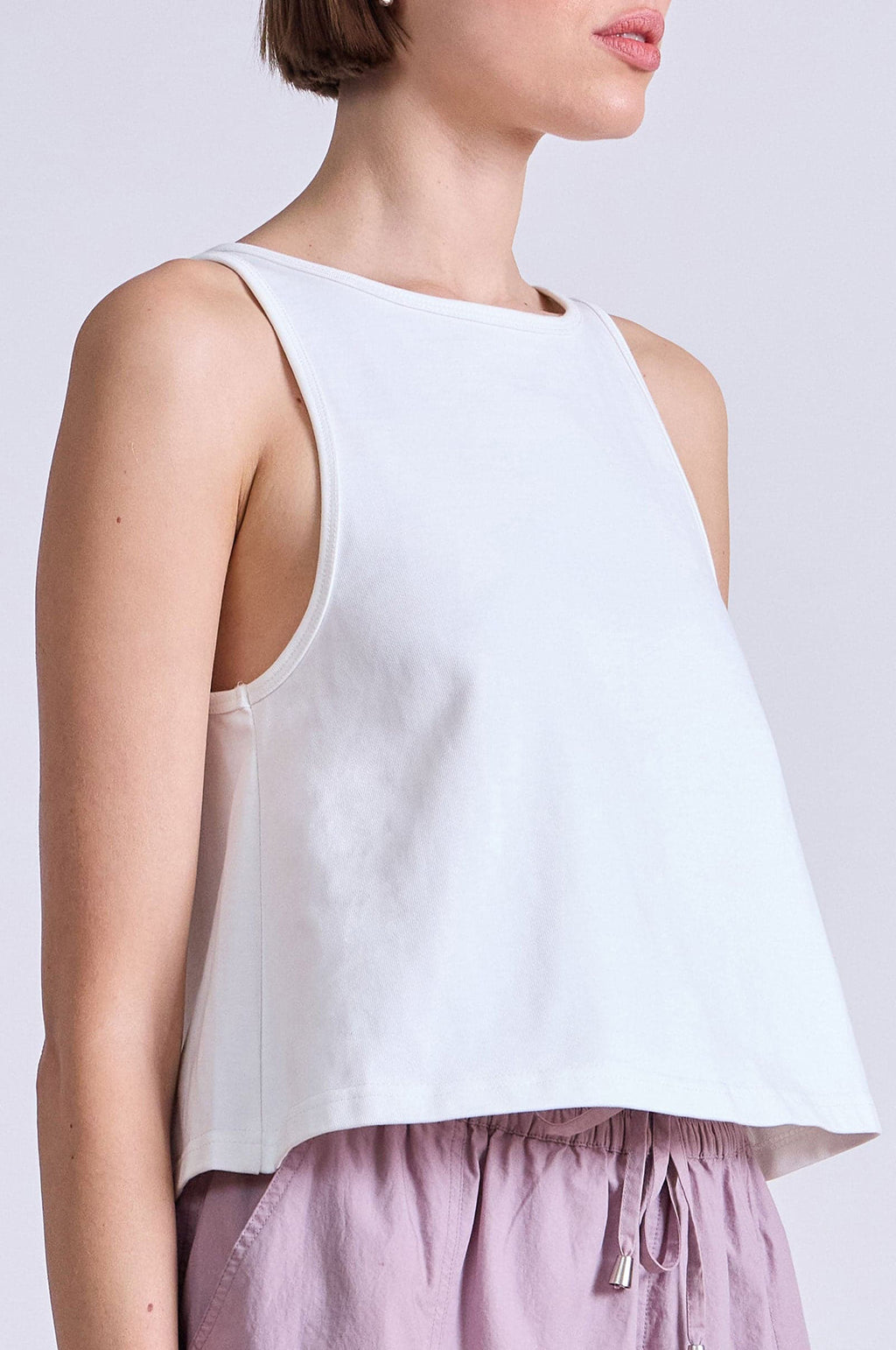 New Agnes Tank White