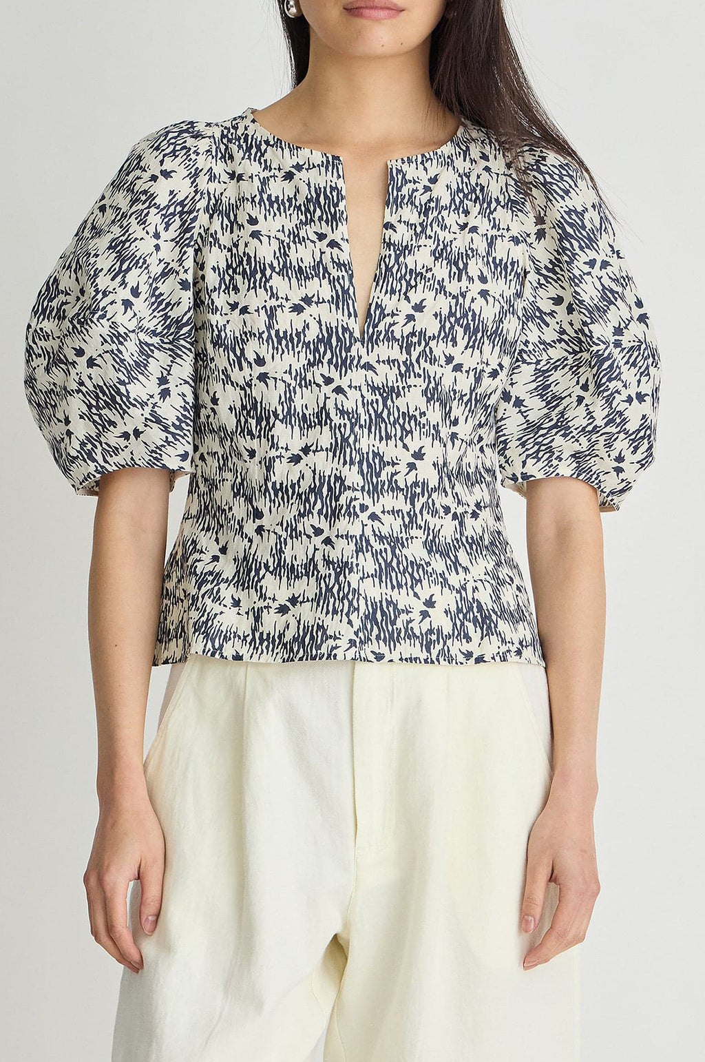 Sculpted Bina Top Tropical Midnight