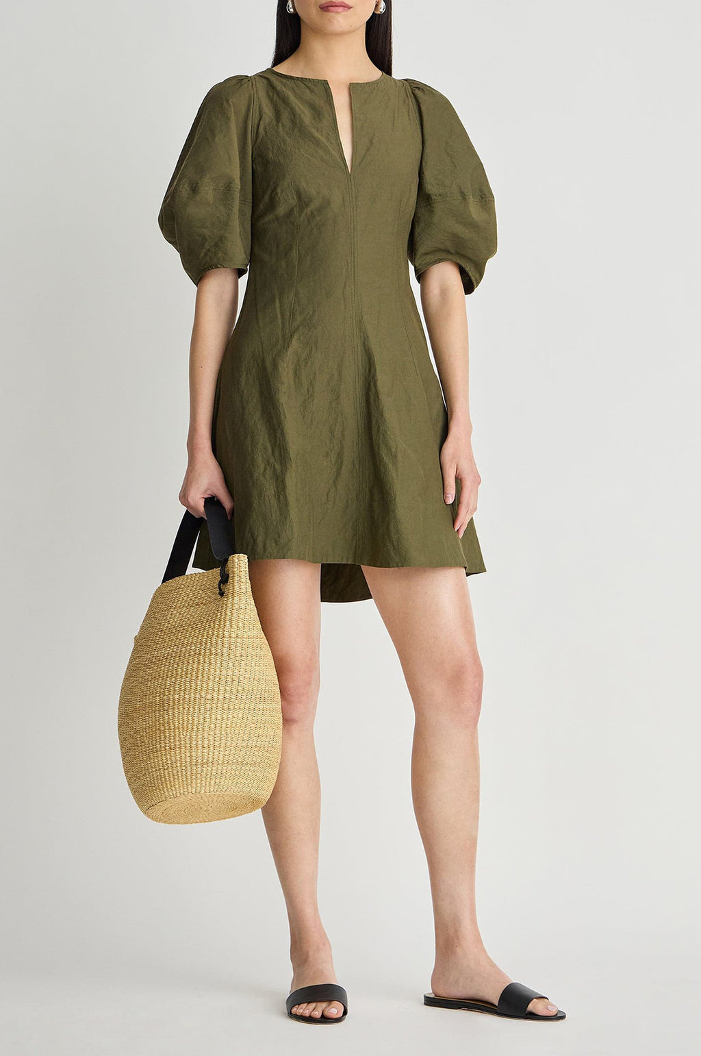 Sculpted Sabina Mini Dark Olive