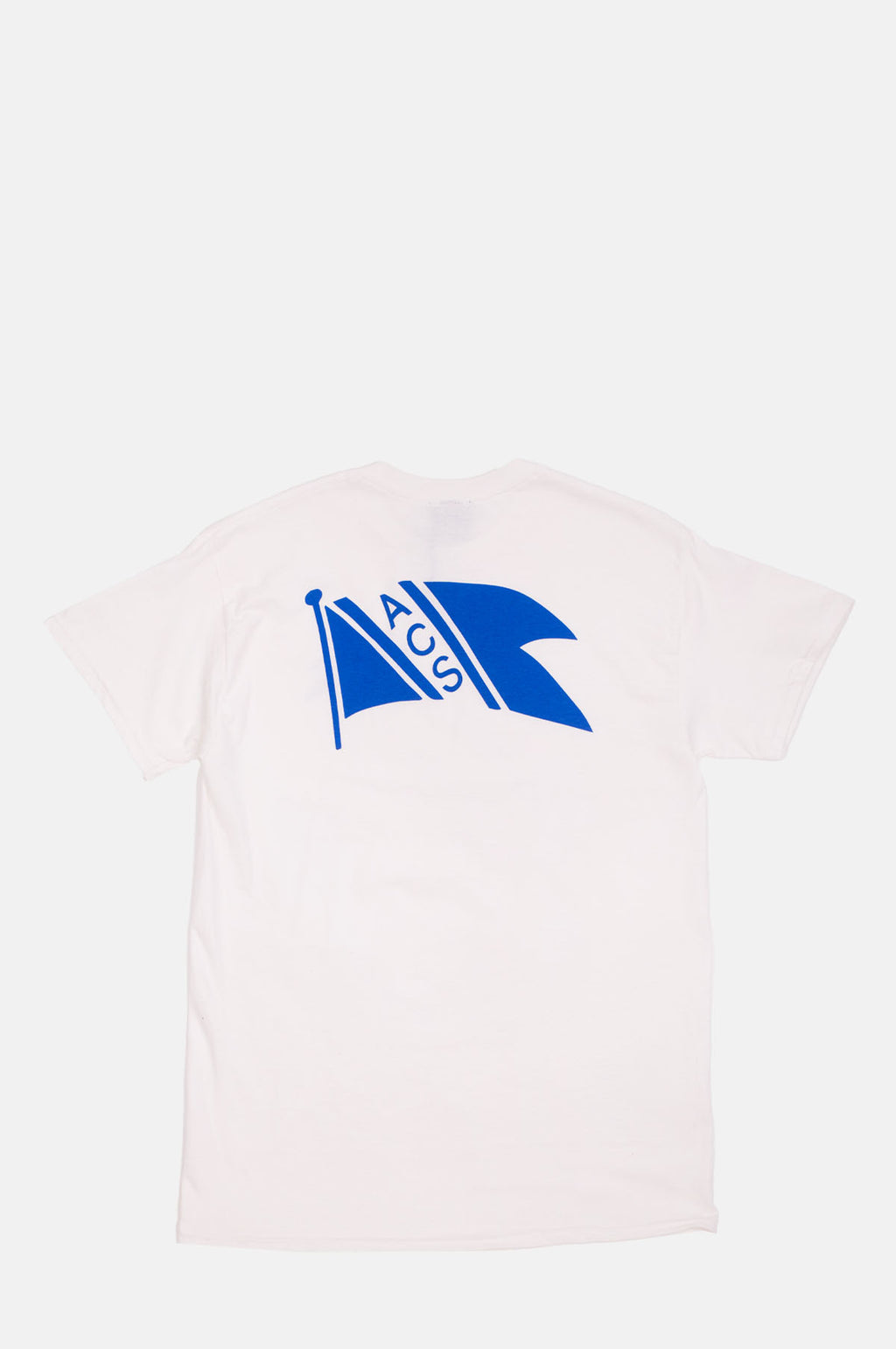 Flag Tee Short Sleeve White
