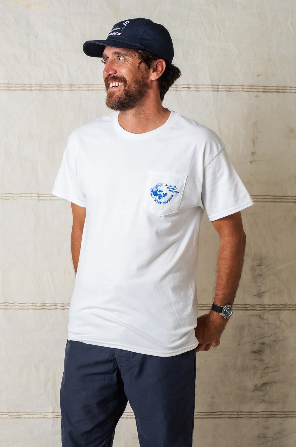 Penwith Scuba Tee Short Sleeve White