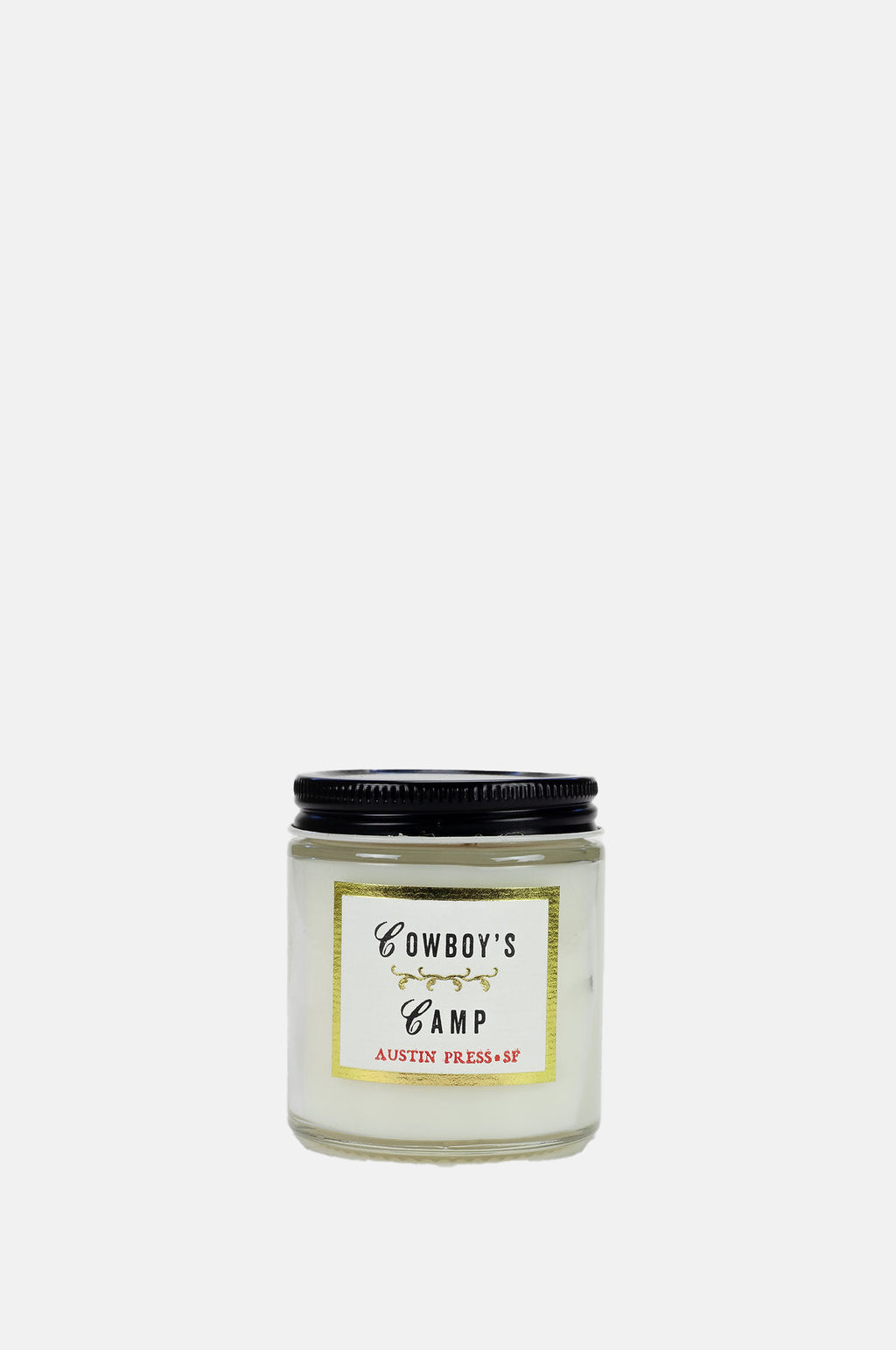 Austin Press Cowboy's Camp Travel Candle.