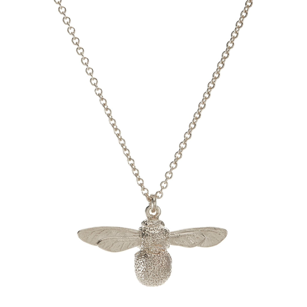 A.M. Baby Bee Necklace Silver