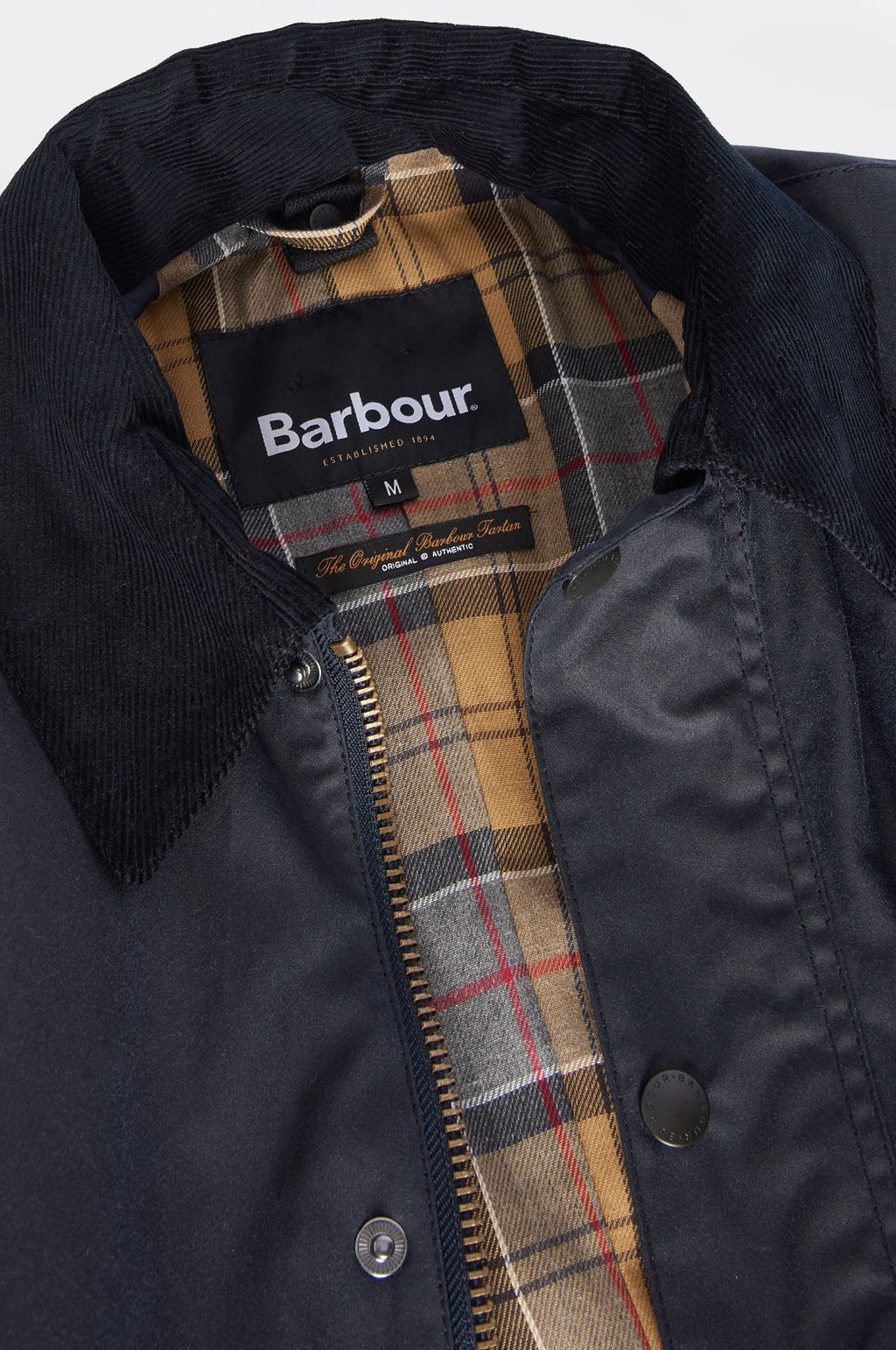 Ashby Wax Jacket Navy