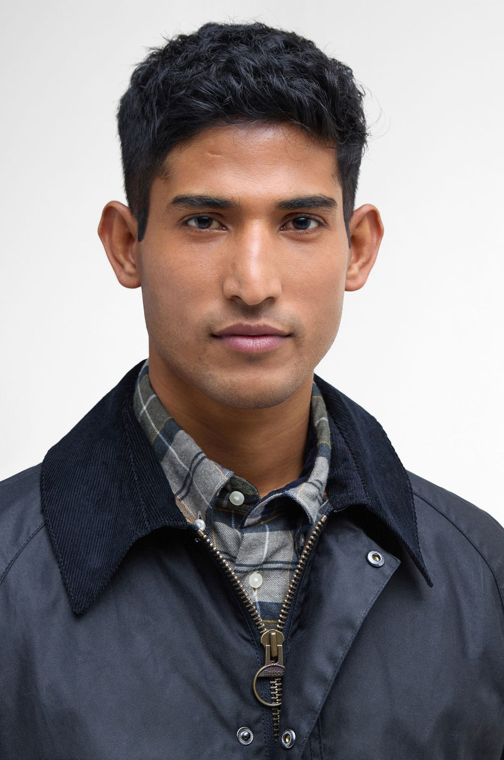 Ashby Wax Jacket Navy