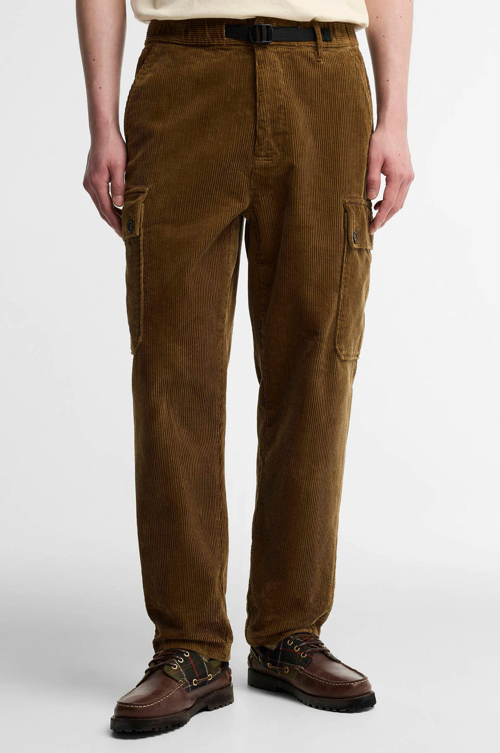Leonard OS Cord Cargo Trouser Sepia