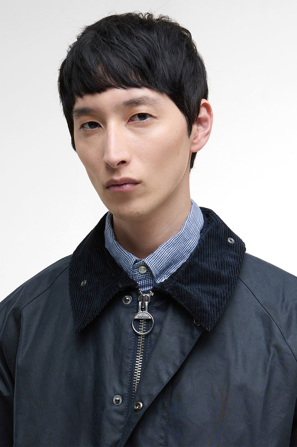 OS Transport Wax Jacket Navy