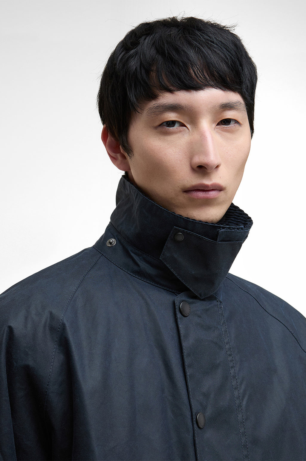 OS Transport Wax Jacket Navy
