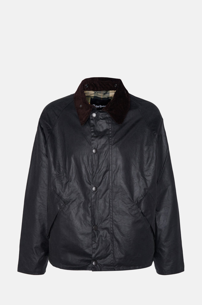 Barbour　OS TRANSPORT WAX JACKET OS Transport Wax Jacket Grey by Barbour | Men | WP Store