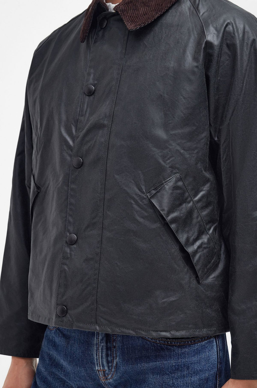 OS Transport Wax Jacket Sage