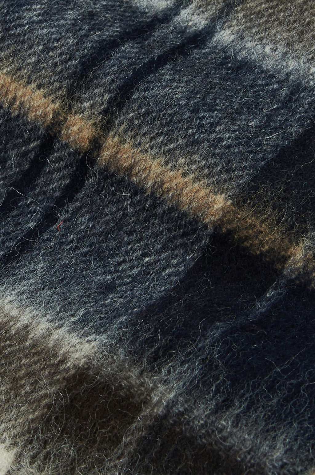 Wool Cashmere Tartan Scarf Autumn