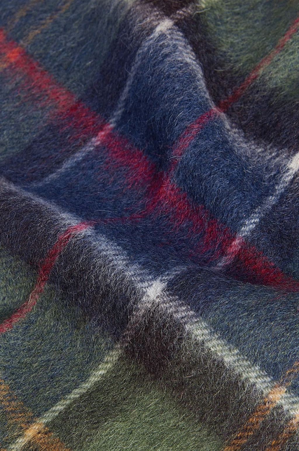 Wool Cashmere Tartan Scarf Classic