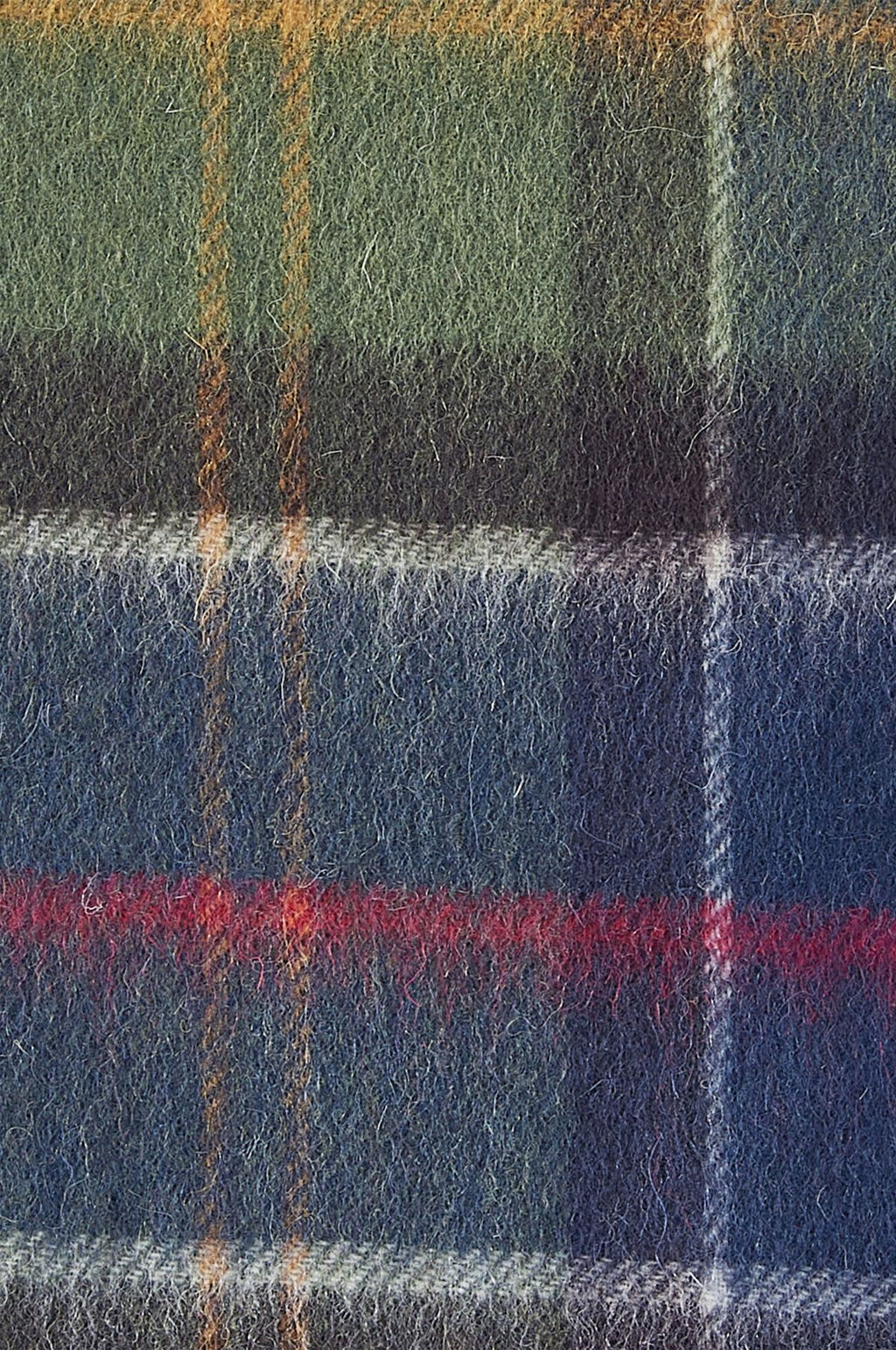 Wool Cashmere Tartan Scarf Classic