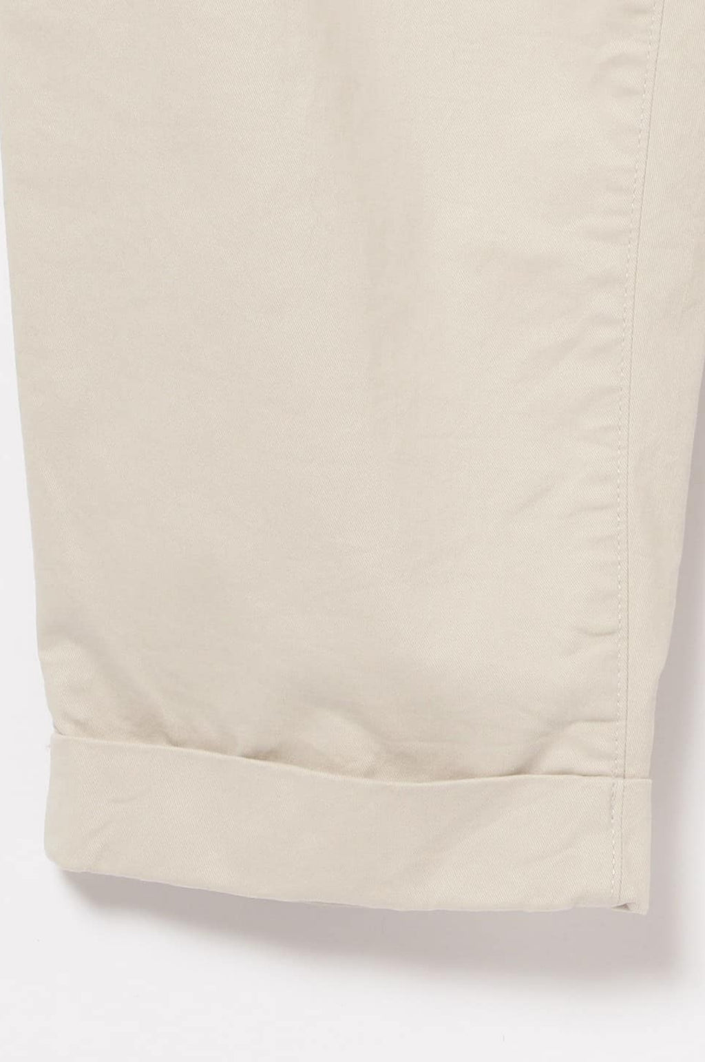 2 Pleats Twill Pant Cement