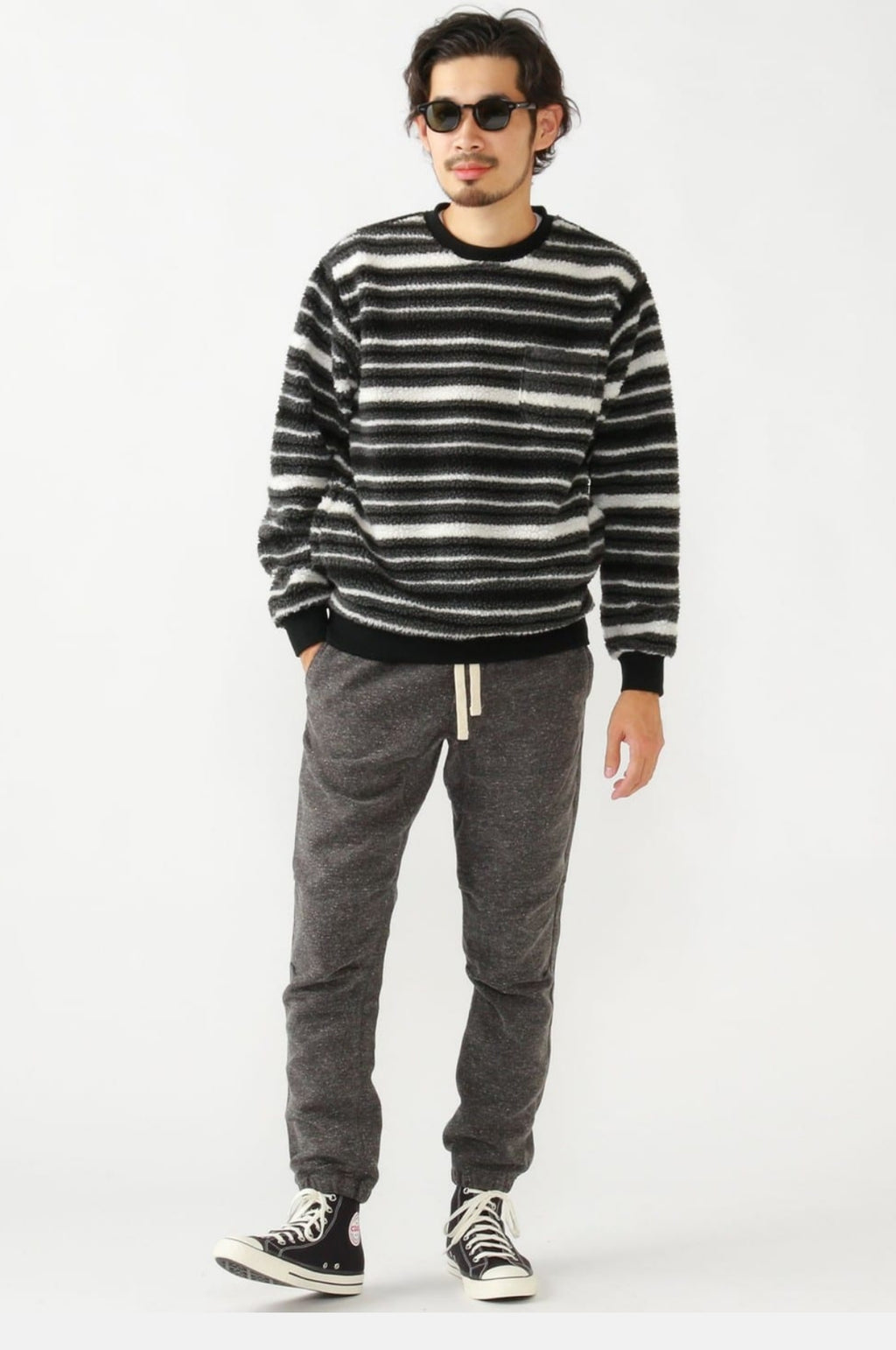 GYM Pants Nep Charcoal Gray