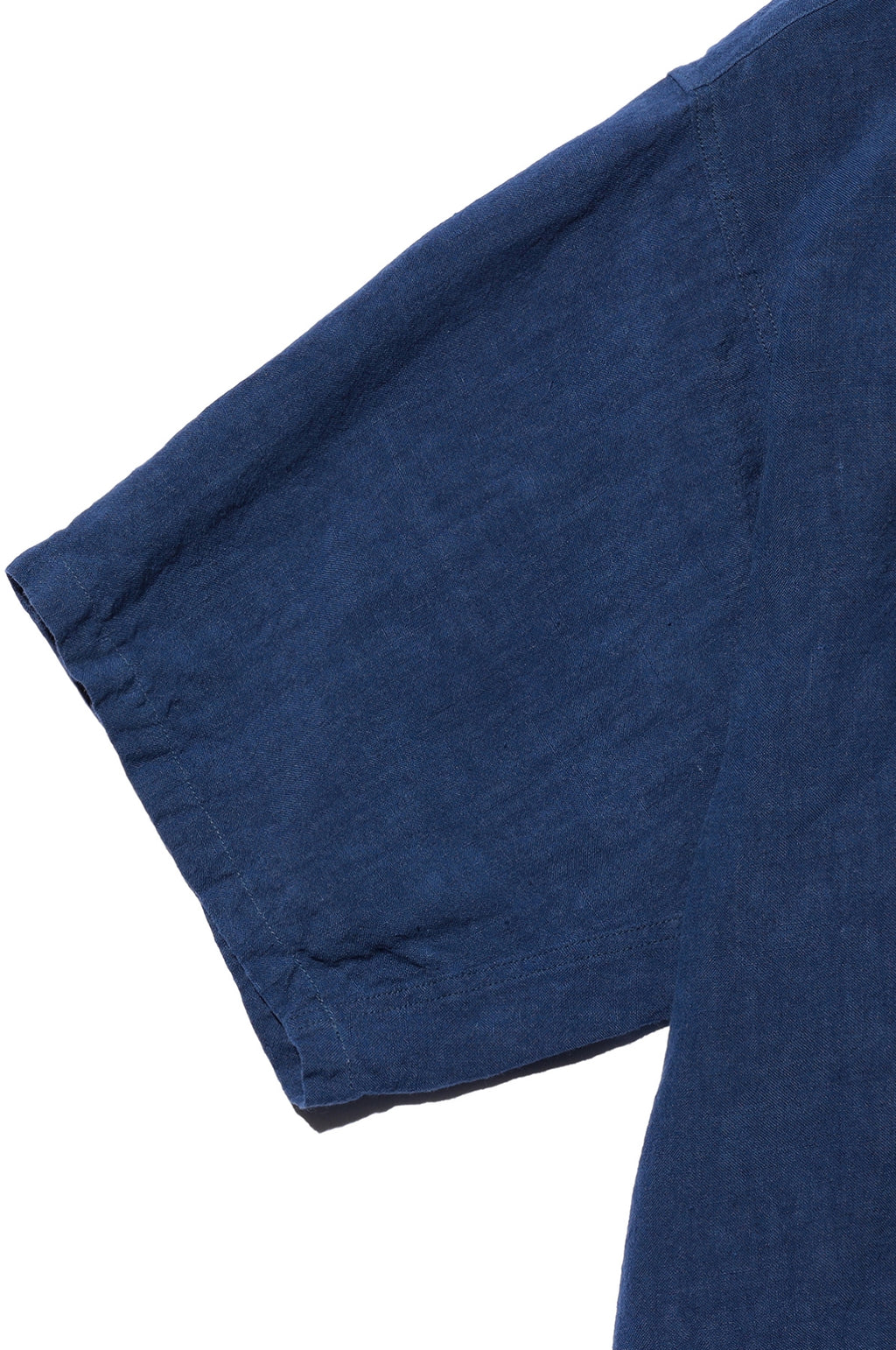 Open Collar 1/40 Linen Blue