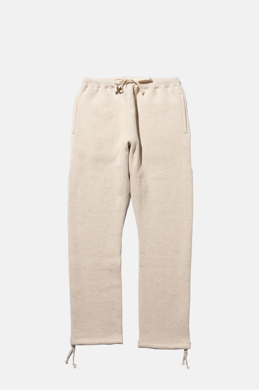 Beams Plus Sweat Pants Raised Back Oatmeal.