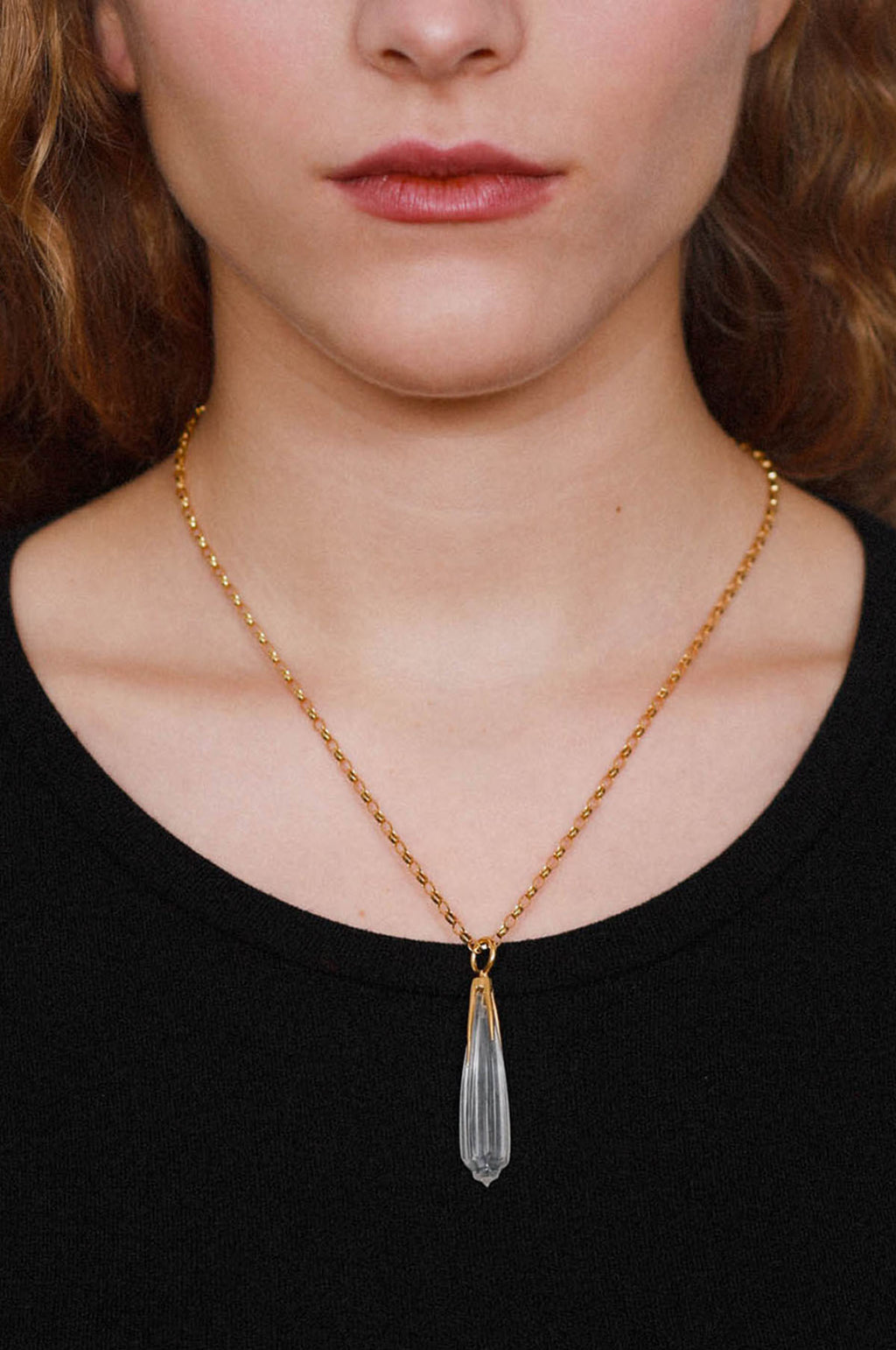 Blessed Water Drop Pendant Necklace