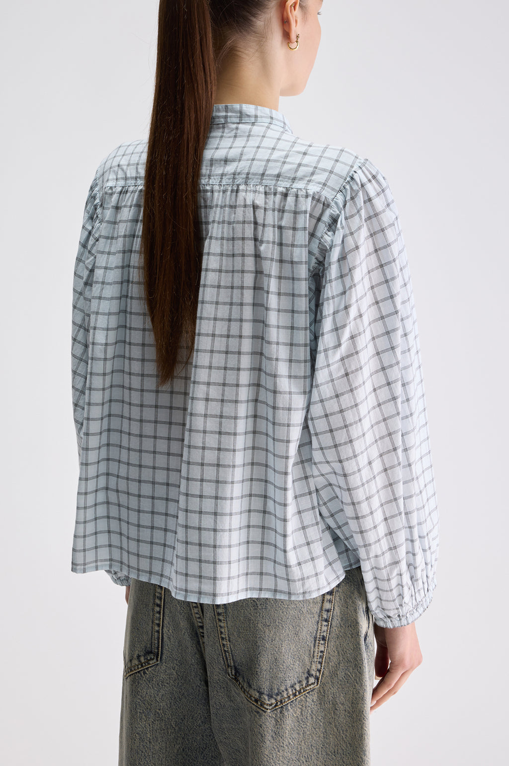 Cherry Blouse Check B