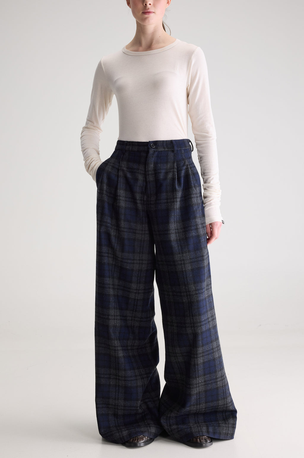 Jenoa Pant Check A