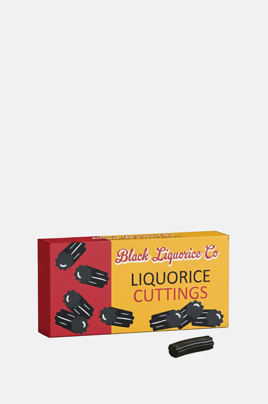Black Liquorice Company Liquorice Cuttings Heritage Box.