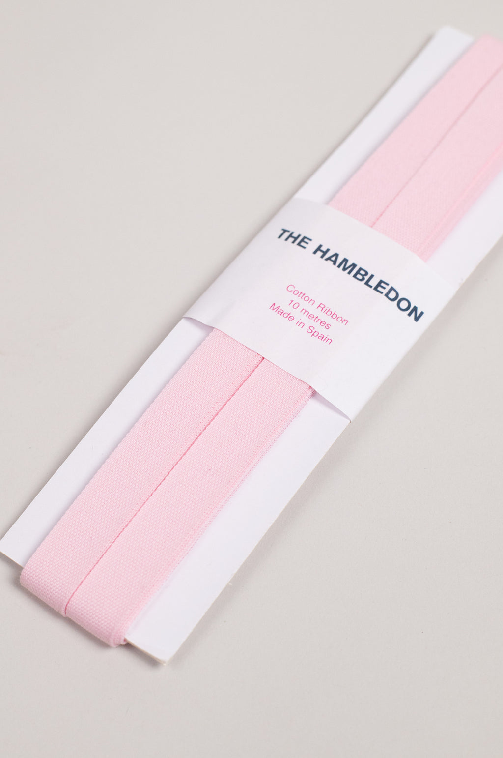 Blush Cotton Ribbon 15mm x 10m