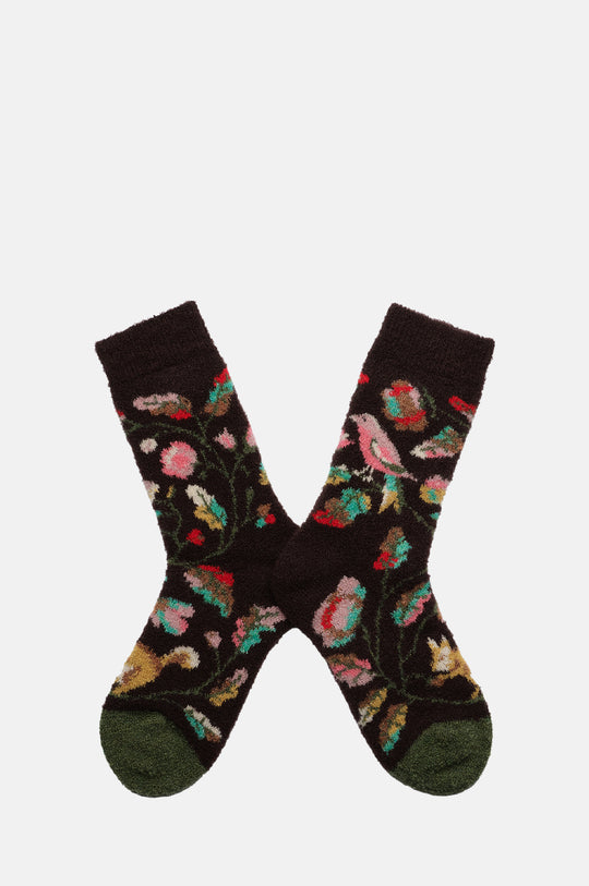 Oiseau Noir Socks