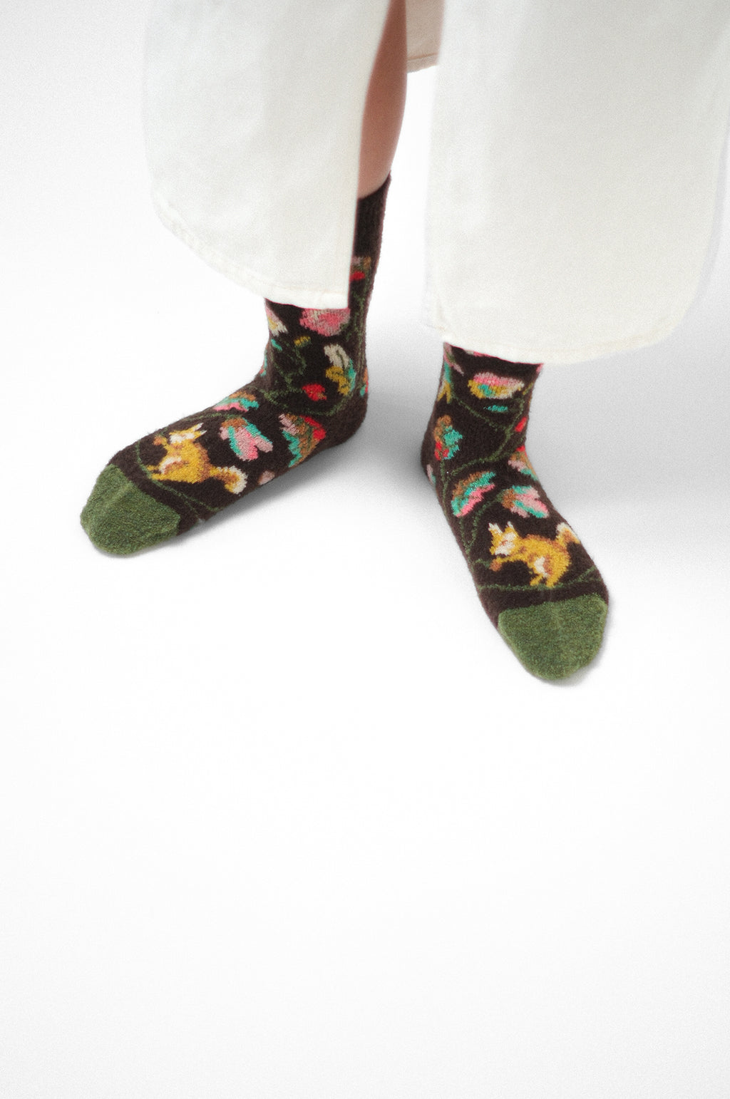 Oiseau Noir Socks