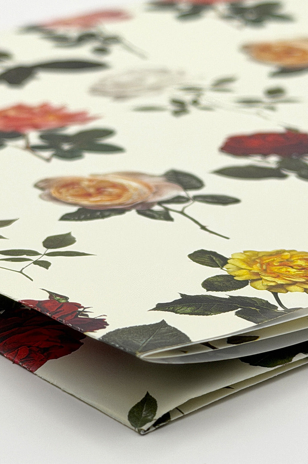 English Garden Roses Wrapping Paper Set of 3 Sheets