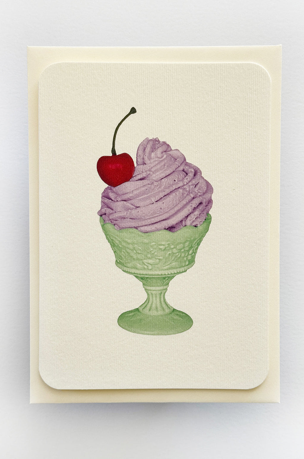 Lavender Chantilly Cream Notecard