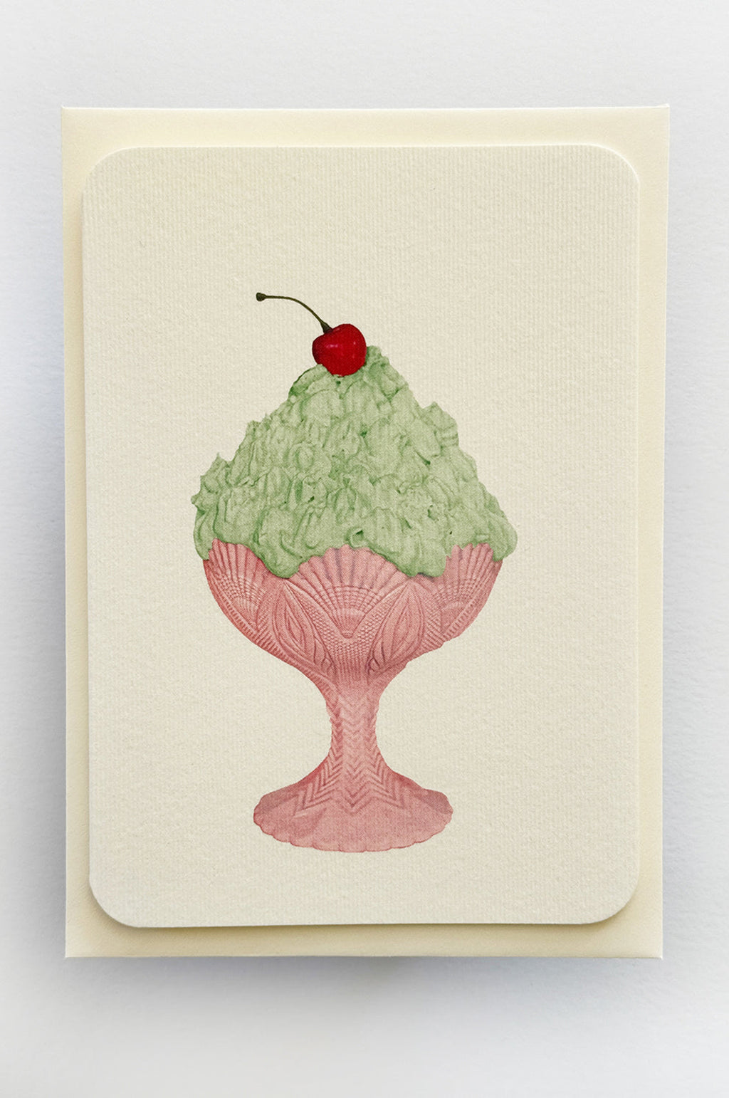 Pistachio Chantilly Cream Notecard