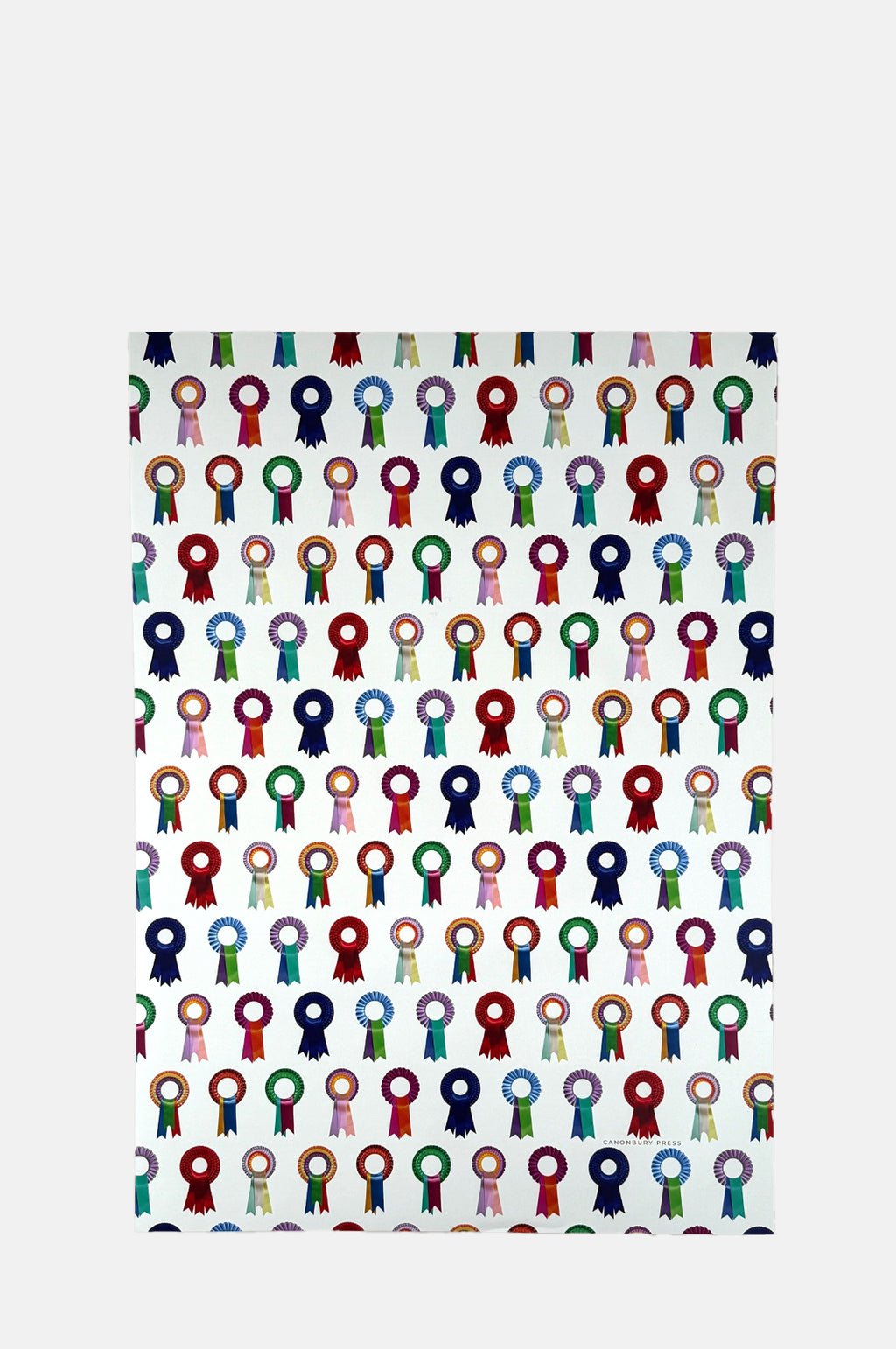 Rosettes Wrapping Paper Set of 3 Sheets