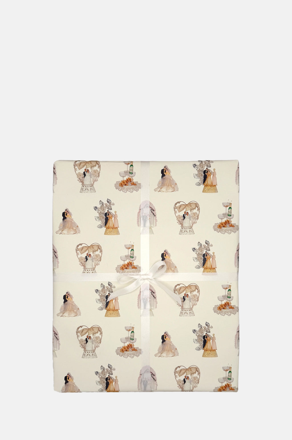 Canonbury Press Wedding Cake Topper Wrap Set of 3.