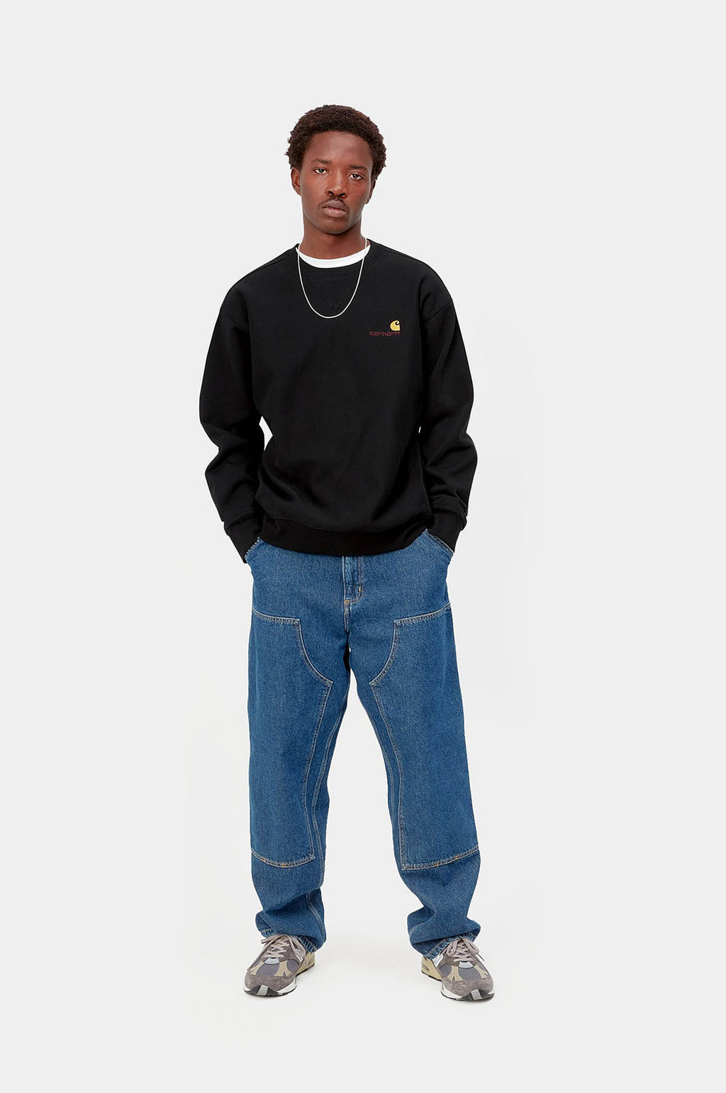 American Script Sweat Black