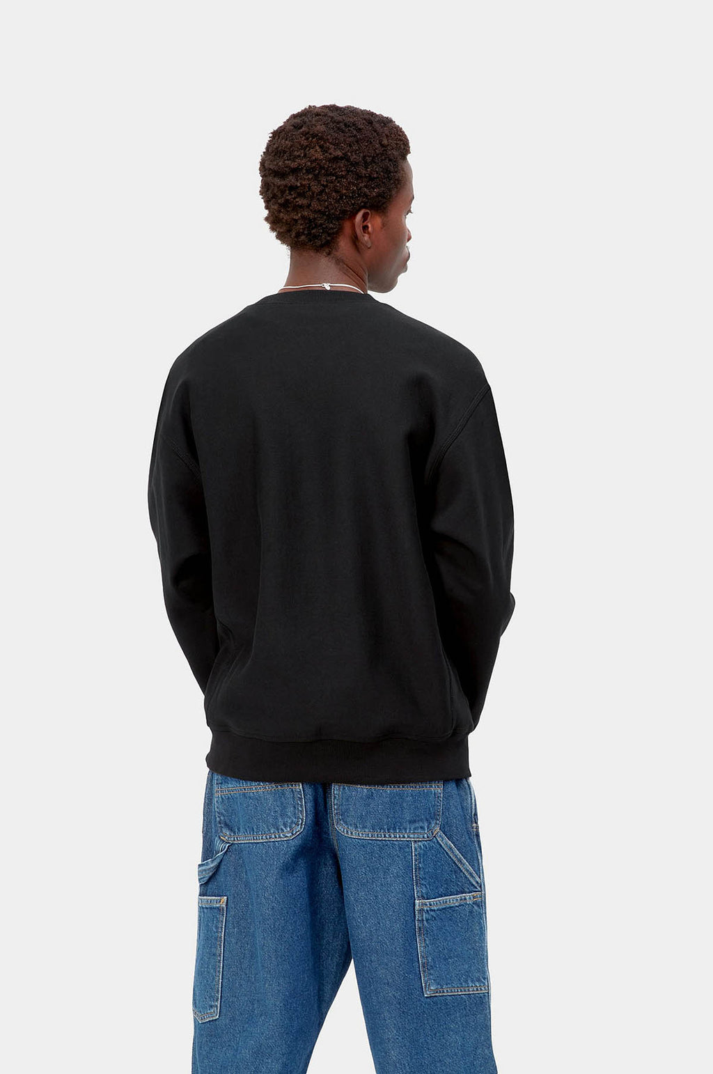 American Script Sweat Black