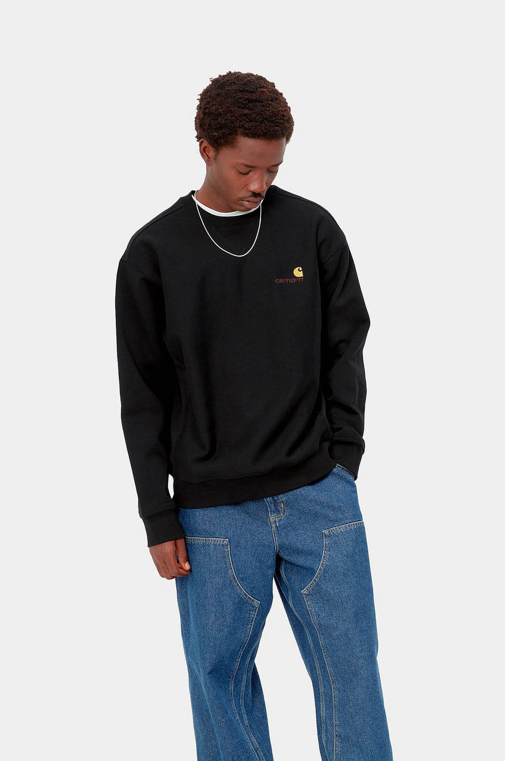 American Script Sweat Black