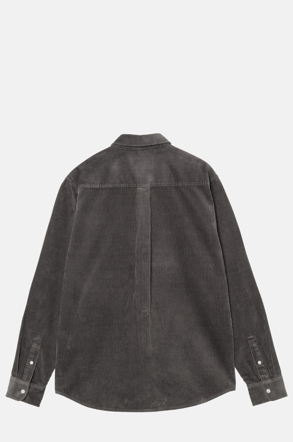 L/S Madison Cord Shirt Graphite