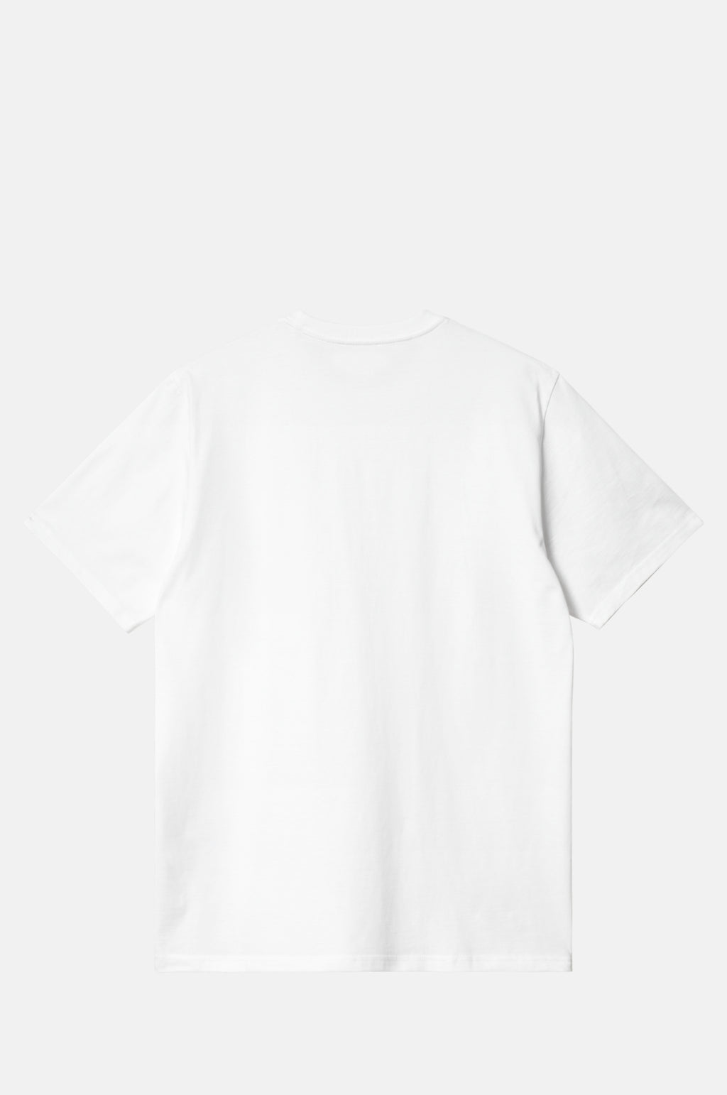 S/S Pocket Heart T-Shirt White/Red