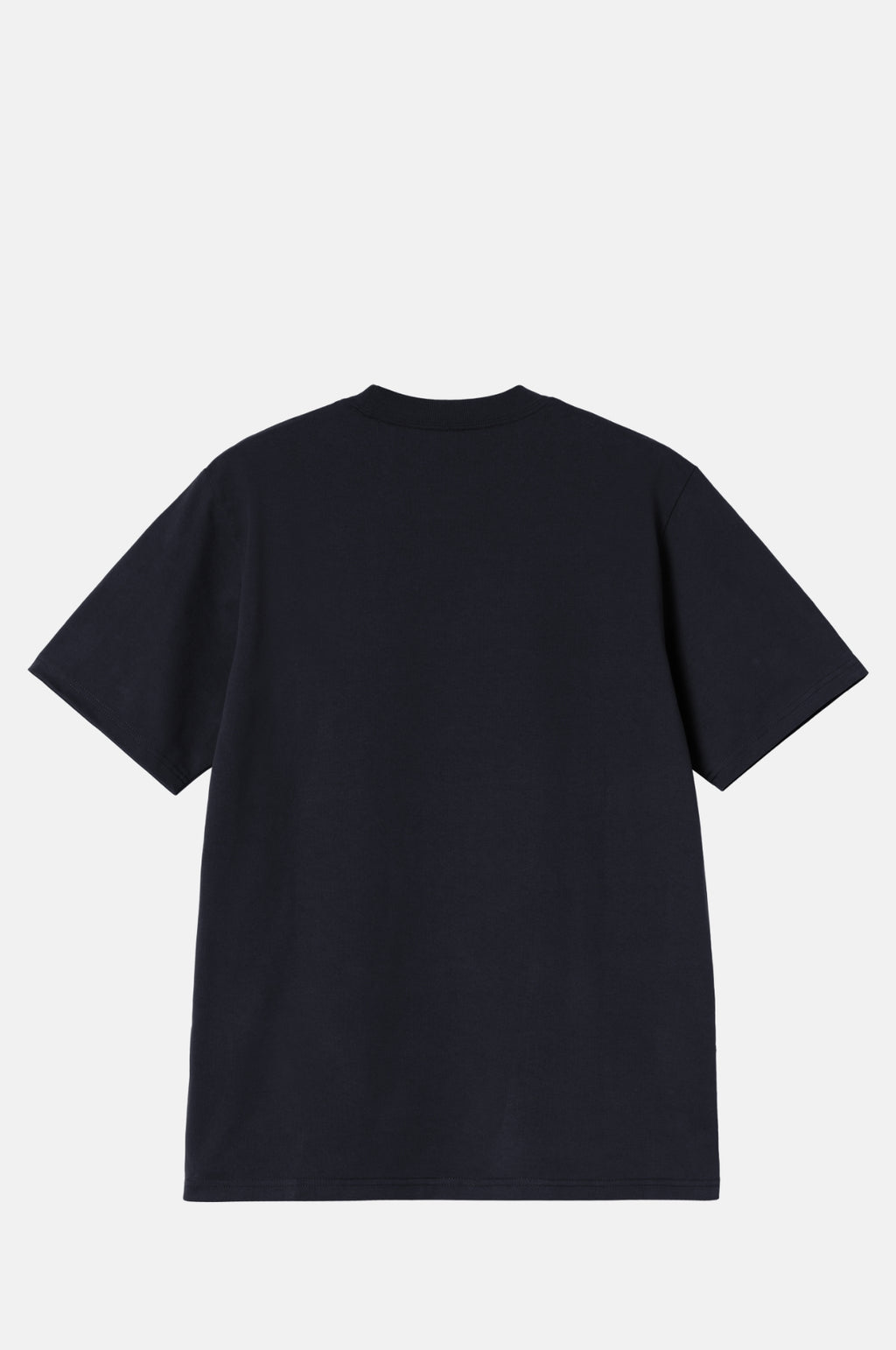 S/S University Script T-Shirt Deep Night/White